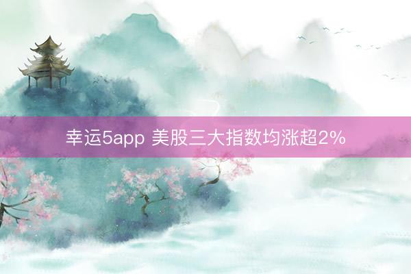 幸運5app 美股三大指數均漲超2%